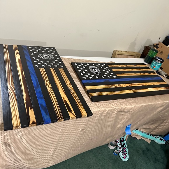 Handcrafted American flags - Picture 2 of 3
